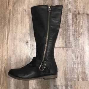 Black Leather Rampage Women’s Boots